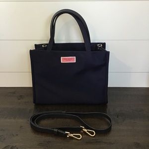 Kate Spade New York 2 Way Shoulder Handbag - Navy Blue